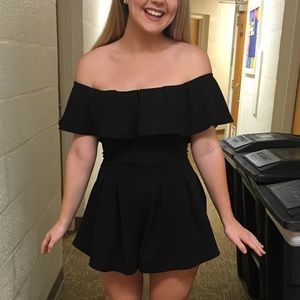 Off the Shoulder Romper